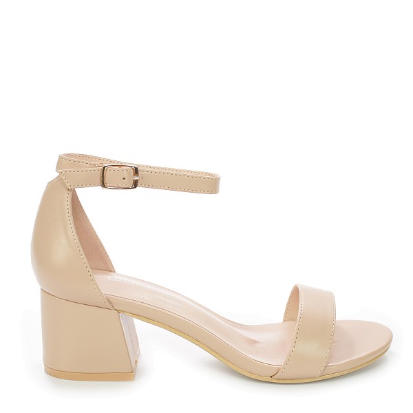 Nude sandale s petom V1B-L16315-29T