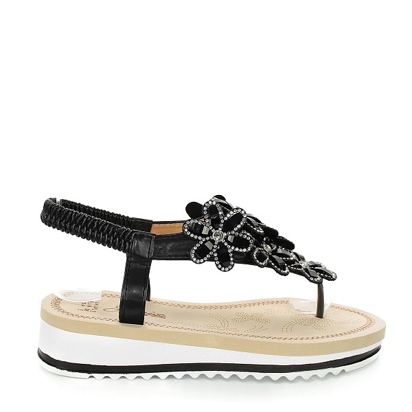 Crne sandale S09022-9S