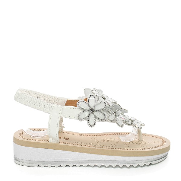 Bijele sandale S09022-2S
