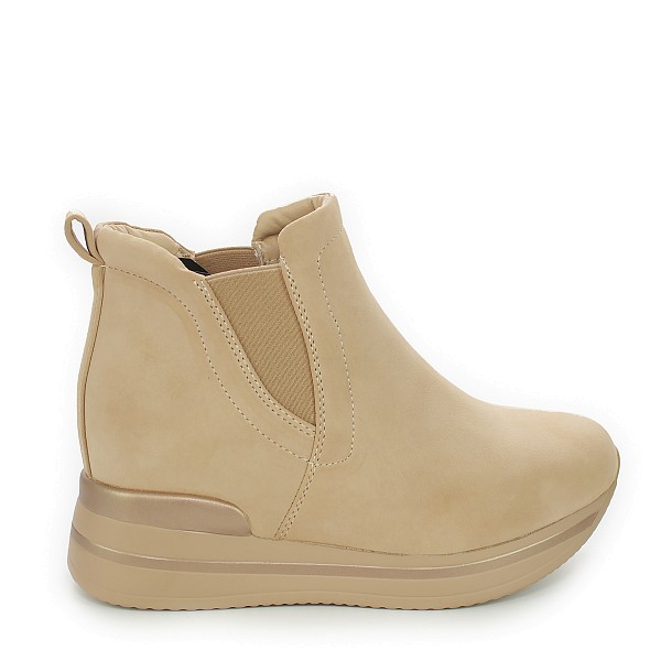 Beige gležnjače MS1496G
