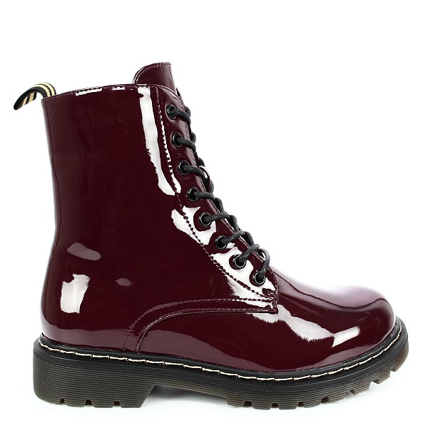 Bordo crvene niske čizme S8AX1080-27T