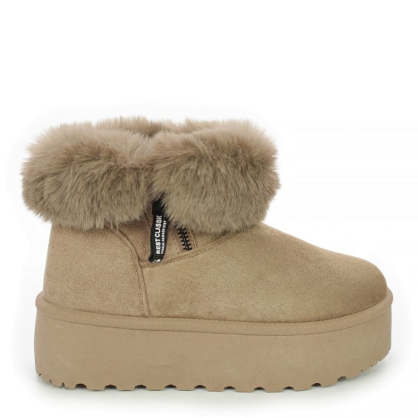 Khaki zimske gležnjače MS4029G