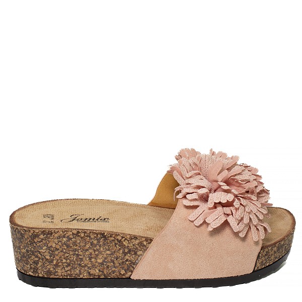 Roze natikače s platformom 250055-6S