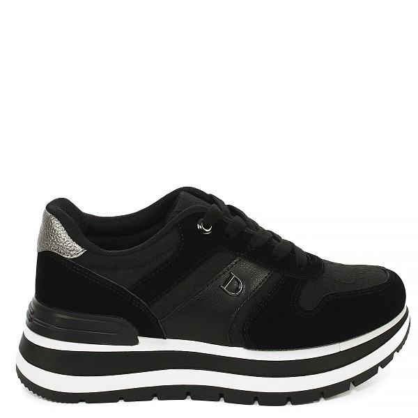 Crne tenisice s platformom 255014-1T
