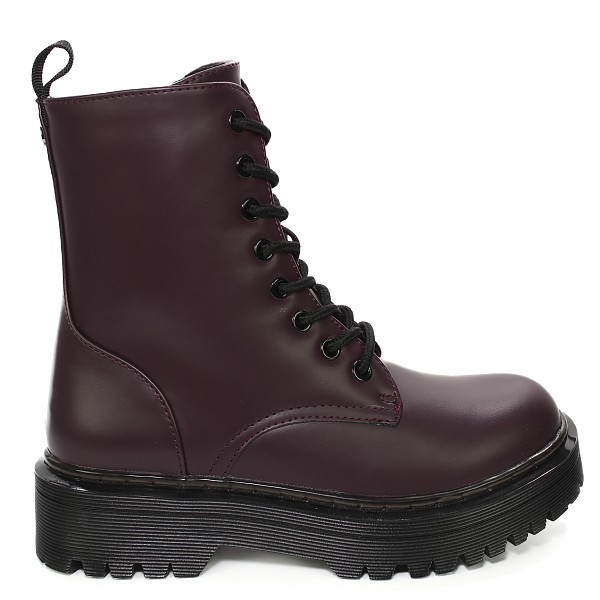 Bordo crvene niske čizme 6875-PAG