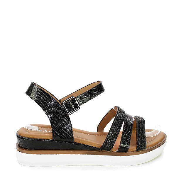 Crne sandale 3906G