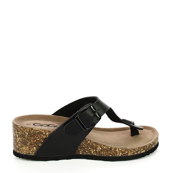 Crne japanke s petom D18-31S