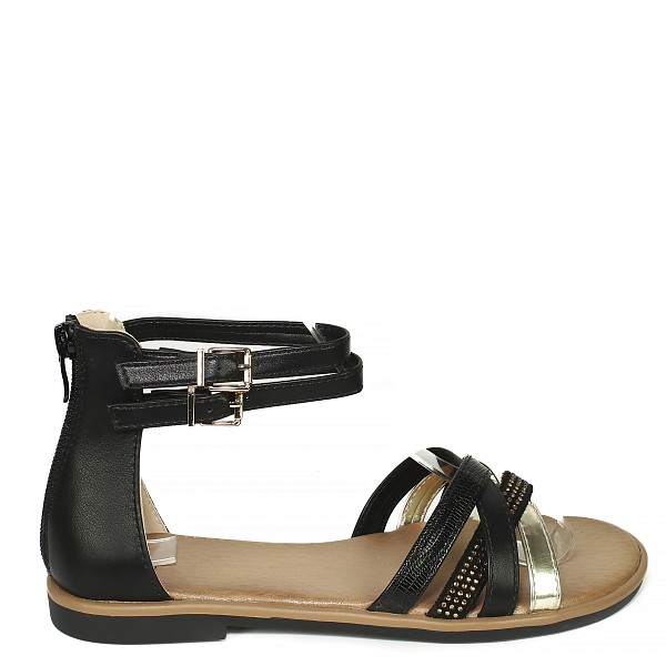 Crne sandale 2122S