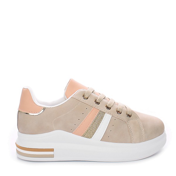 Beige tenisice MS-4003G