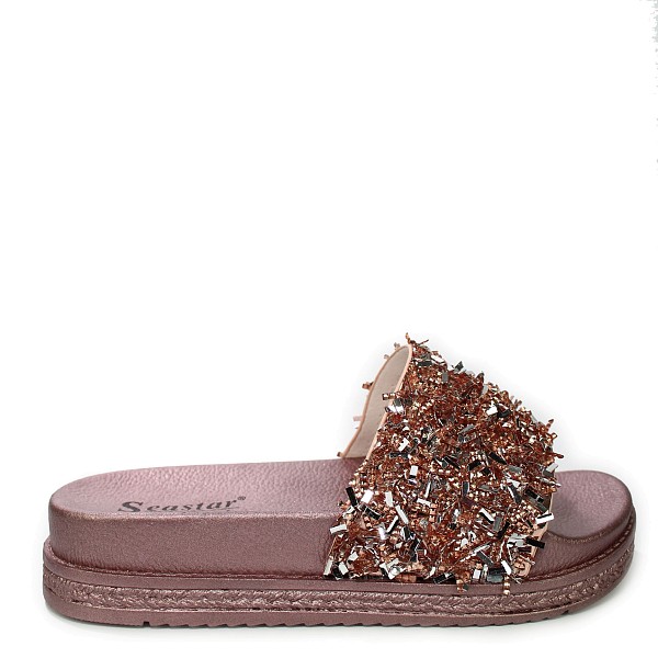 Champagne natikače SS118G