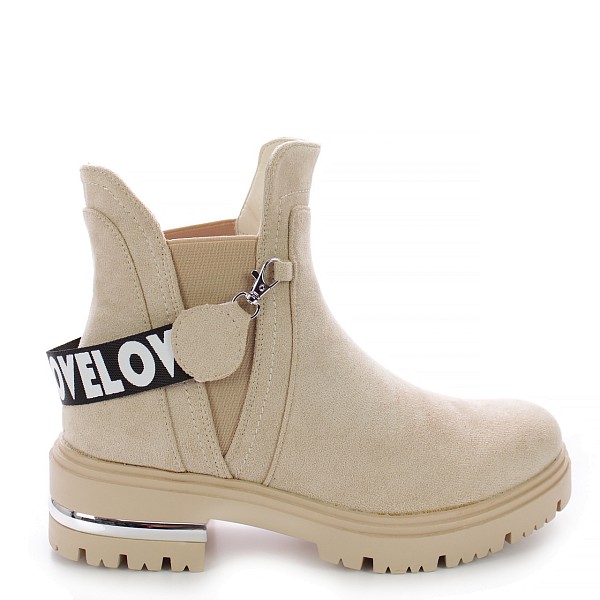 Beige gležnjače NC1282G