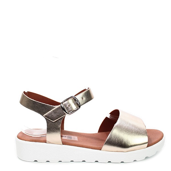 Zlatne sandale 014T