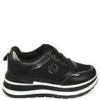 Crne tenisice s platformom 260167-1G