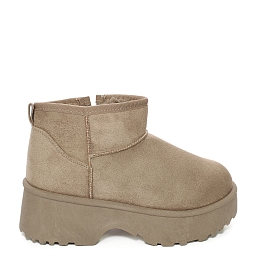 Khaki nizki zimski škornji 4059G