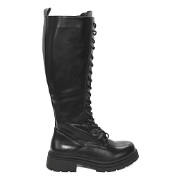 Črni škornji DES8023G