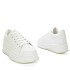 Bijele tenisice s platformom 2L0-YD7150-08G