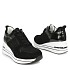 Crne tenisice s punom petom 23F559-1T