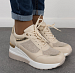 Beige tenisice na petu MS1111G