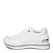 Bijele tenisice s platformom 9397G
