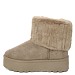 Khaki zimske čizme s platformom XD9358-02G