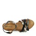Crne sandale s petom Z15E-Z7968-01T