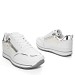 Bijele tenisice s platformom YD7453-08G