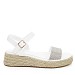 Bijele sandale s platformom 2594-2G