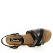 Crne sandale s petom 2L7-L8312-01G