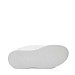Bijelo-srebrne tenisice s platformom AD-899G