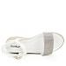 Bijele sandale s platformom 2594-2G