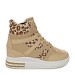 Khaki visoke tenisice na petu 85-896S