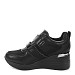Crne tenisice na punu petu X7-YD8802-20T