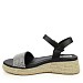 Crne sandale s platformom 2594-1G