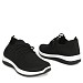 Crne niske tenisice 7890-169T