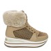 Khaki gležnjače s platformom 600-9G