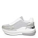 Srebrne tenisice s platformom 600-19S
