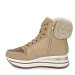 Khaki gležnjače s platformom 600-9G