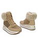 Khaki gležnjače s platformom 600-9G
