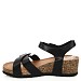 Crne sandale s petom Z15A-P7895-02