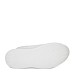 Bijelo-srebrne tenisice s platformom YD2323-03G