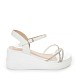 Bijele sandale s petom HD055-178S