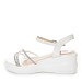 Bijele sandale s petom HD055-178S