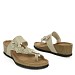 Khaki sandale s punom petom M-207S