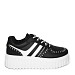 Crne tenisice s platformom LA832T