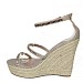 Champagne sandale s punom petom MS19064G
