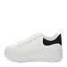 Bijelo-crne tenisice s platformom LL-11T