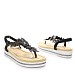 Crne sandale 7038-PLG