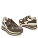 Khaki tenisice s platformom 85-53T