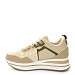 Khaki tenisice s platformom X3713G