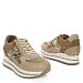 Khaki tenisice s platformom 85-951G